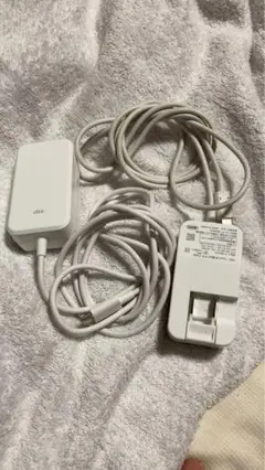 au TypeC 共通ACアダプタ02 USB-C急速充電器 2個セット