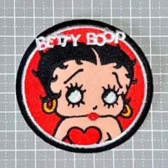 8 BETTY BOOP ベティ ベティーちゃん 刺繍アイロンワッペン