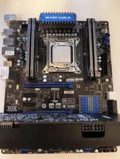 【バラ可】msi X79A-GD45+i7-3630k+メモリ