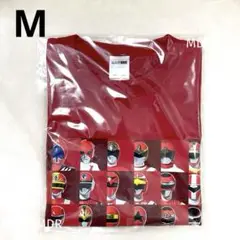 匿名配送・未開封品◉全スーパー戦隊展 Tシャツ レッド 赤 XLサイズ 大集合
