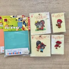 昭和レトロ刺繍アップリケセット