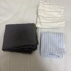 check&stripe はぎれ3枚セット