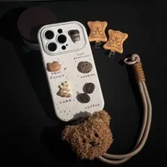 クッキーとコーヒーのiPhoneケース