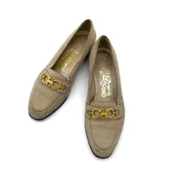 ferragamo フェラガモ スエード ローファー