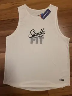 slamble ドライタンクトップ ホワイト L