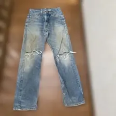 Levi's 505 ダメージ加工デニム W31 L32