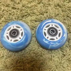 ブレイブボード　交換用タイヤ2個セット　超速チョッパヤウィール限定スノーカラー