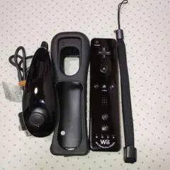 wiiリモコンプラス　黒　フルセット