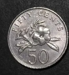 豪華で新しい 1987年 シンガポール 10ドル 大型プルーフ銀貨