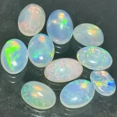 オパール 10個セット エチオピア産 4.1ct