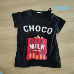 CHEEK ROOM ブラック Tシャツ 90cm