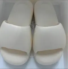 ❤️値引き大歓迎❤️厚底 スリッパ 厚手 サンダル アウトドア ホワイト白 23cm