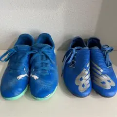 PUMA new balanse サッカートレシュー　まとめ売り2点　22cm