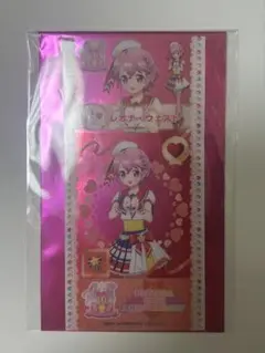 大プリパラ展 レオナ・ウェスト トレーディングプリチケ風クリアカード