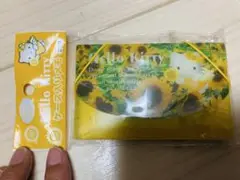 キティ　ひまわり　2003年　ケース付きメモ用紙　レトロ
