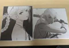 NieR 15th ニーア展 消セナイ記憶 カイネ　2枚　ミニ色紙コレクション