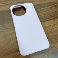 AQUOSsense9用シリコンケース スマホケース　ライトパープル
