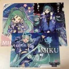 初音ミク クリアビジュアルポスター～マジカルミライ 2025～　3種