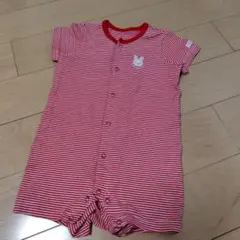 【美品】ミキハウス　ロンパース　80cm 女の子
