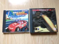 ps リッジレーサーレボリューション　フォーミュラ1　セット【匿名配送】