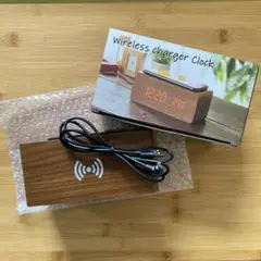 アイトック ワイヤレス充電機能付クロック