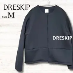 ドレスキップ DRESKIP ノーカラージャケット 長袖 フォーマル M