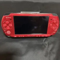 美品　PSP3000 本体　レッド