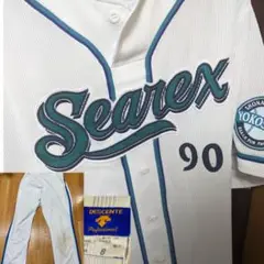 【湘南シーレックス】西崎伸洋実使用サイン入りユニフォーム横浜DeNAベイスターズ 湘南シーレックス】西崎伸洋実使用サイン入りユニフォーム横浜