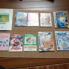 ゲームボーイ説明書のみ大量　ポピュラス外伝＆ポケットモンスター等