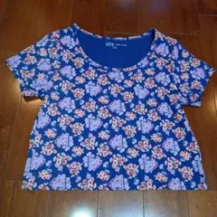 UT × PAUL & JOE フラワープリント半袖Tシャツ