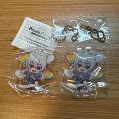 カラフルピーチ トレーディングアクリルキーホルダー どぬくさん 2個