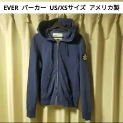 EVER パーカー US/XSサイズ アメリカ製