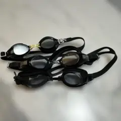 競技用水泳ゴーグルセット