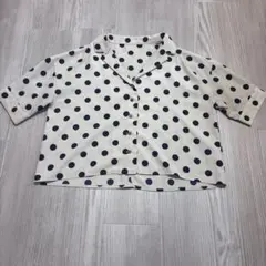 mysty woman ミスティウーマン　シャツ　ドット