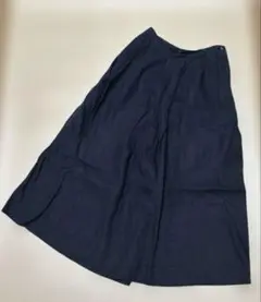 ピュアルセシン　リネン　フレアパンツ
