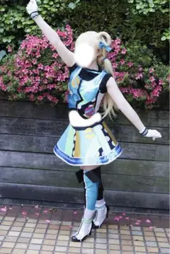 プリティーリズム　森園わかな　ウィッグ　コスプレ カスタム プリティーリズム 森園 わかな コスチューム