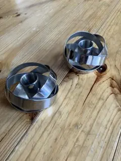 GEORG JENSEN キャンドルホルダー 2個セット シルバー