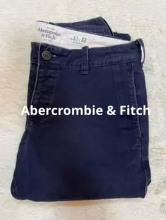Abercrombie & Fitch ネイビー チノパン W31.L32