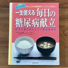 カード式　一生使える毎日の糖尿病献立のサムネイル