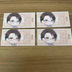 【4点セット】スタマイ ホログラムチケット　朝霧司