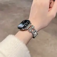 SHEIN Applewatch バンド 46 シルバー