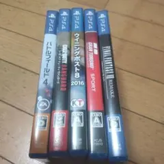 PS4 ゲーム 5タイトルセット