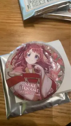 学園アイドルマスター　学マス 上海　梅影霓裳 花海咲季　缶バッジ