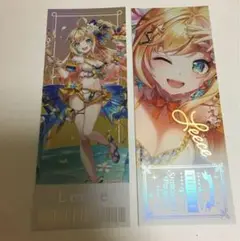 白猫プロジェクト 夏祭り2025 チケット風カード リーチェ マルイ