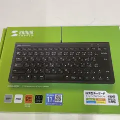 USB Type-C 薄型キーボード SKB-SL32CBK