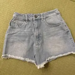 アベイル　ショートパンツ　短パン　デニム　ウエスト　61