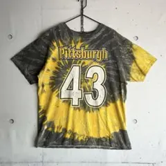 Gildan Pittsburgh Steelers #43 タイダイTシャツL