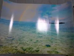 再再再再再再再値下げしました。沖縄の虹が架かったＡ２の写真。