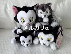 ディズニー　ピノキオ　フィガロ　ぬいぐるみ　キーホルダー　セット