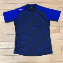 Mizuno サッカー プラクティスシャツL ネイビー/ブルー